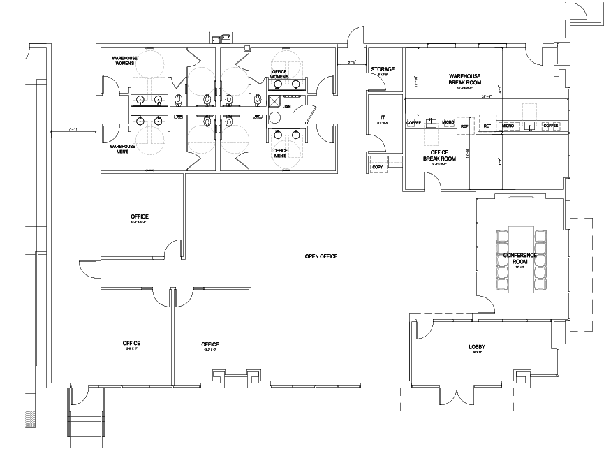 Nuevo Distribution Center Site Plan